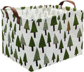 Tree basket,Laundry Basket Green Hamper Fabric Laundry Hamper,for baby hamper Nursery Toy Organizer tree room decor,Christmas gift decor,Gift Basket (tree) by FXOCSHE