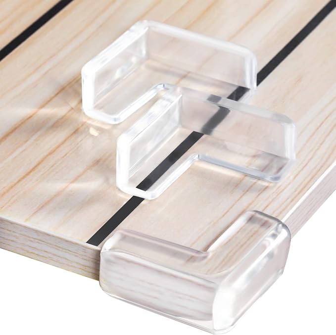 20 Pack Table Corners, Corner Guards, Clear Corner Protectors | Baby Proof Corner Guards Stop Child Head Injuries Tables, Furniture & Sharp Corners Baby Proofing (L-Shaped) - Image 2