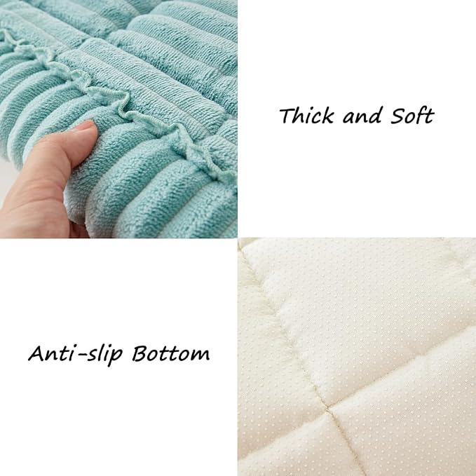 Awjcsv Couch Covers for Dogs Washable, Non Slip Sofa Protector Pet Friendly | Thick, Soft Furniture Cover, Against Pets Hair & Scratch, Fits Leather and Fabric Couches, 27.6" X 82.7" - Image 5