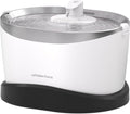 Whiskertons Wireless Cat Water Fountain, Cordless Battery Operated Pet Fountain, 3L/101oz EverMount Cat Fountain, Pet Water Fountains for Cats Indoor, Stainless Steel Tray, Easy to Clean, BPA-Free by Whiskertons