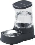 Gardner Pet Automatic Dog Water Dispenser Gravity Stainless Steel Water Waterer Feeder, 100% BPA-Free Large Capacity Water Feeding Bowls for Medium & Large-Sized Dogs,Cats, Other Pets -(2.1 Gallons) by GardnerPet