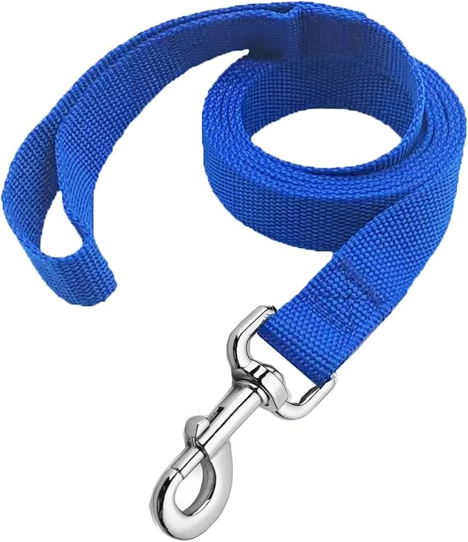 Strong Nylon Dog Leash, 4FT/ 5 FT/ 6FT Dog Leashes for Small Medium Dogs by MANDAO