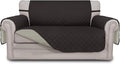Easy-Going Reversible Couch Cover, 2 Cushion Sofa, Chocolate/Beige | Loveseat, Slipcover For Dogs, Water Resistant Furniture Mat, Living Room, Non-Slip Sofa Cover, Pet Friendly by Easy-Going