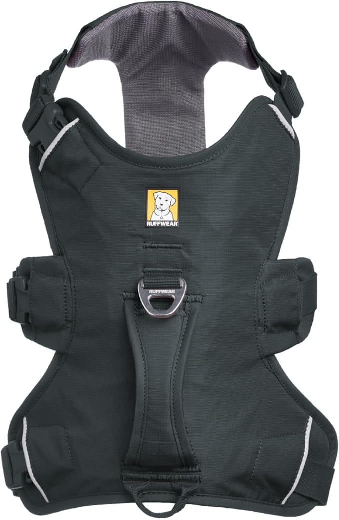 Ruffwear, Web Master, Multi-Use Support Dog Harness, Hiking and Trail Running, Service and Working, Everyday Wear, Basalt Gray, XX-Small - Image 3