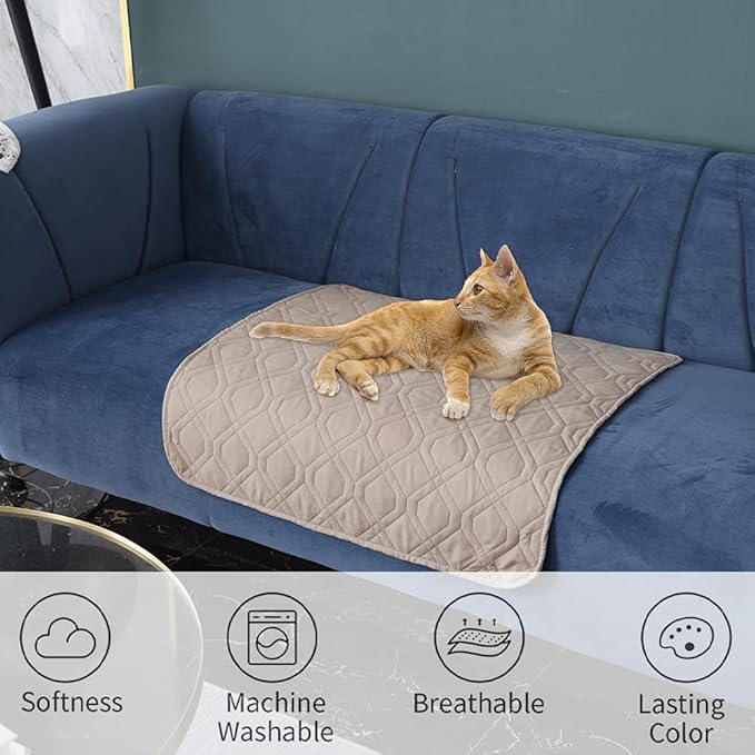 Ameritex Waterproof Dog Bed Cover Pet Blanket for Furniture Bed Couch Sofa Reversible - Image 5