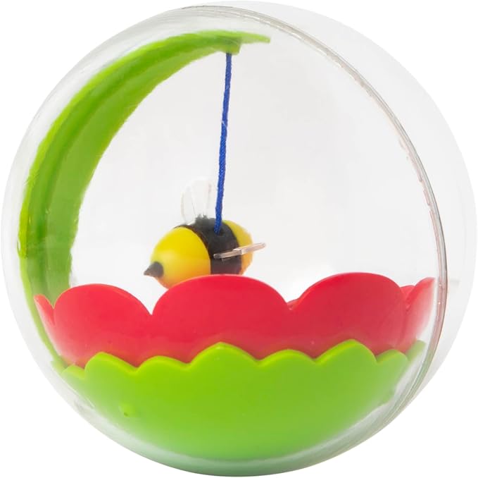 Mad Cat Buzzy Ball Interactive Hunting Cat Toy with Catnip and Silvervine | Sparks natural chasing and pouncing instincts in felines, engaging solo play sessions that keep them busy at home every day by Unknown