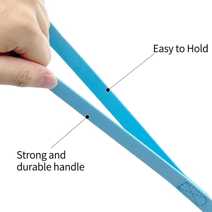 Waterproof Long Leash Durable Dog Recall Training Lead Great for Outdoor Hiking, Training, Yard, Beach and Swimming (Sky Blue, 15ft) - Image 4