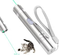 Waputne Cat Toy, Green Light, Rechargeable, 3 Light Modes, 5 Fun Patterns | Interactive Chase Toy; Automatic Training & Exercise Fun; Kitten Toy for Indoor Cats & Dogs by Waputnebringfuntolife