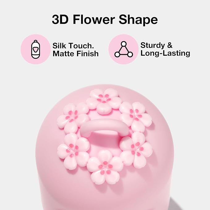 VETRESKA Dog Poop Bag Dispenser with 105 Cherry Blossom Scented Bags | Leak Proof and Extra Thick Pet Waste Bags, 1 Poop Bag Holder and 7 Rolls for Dog Walking and Cats Litter - Image 3