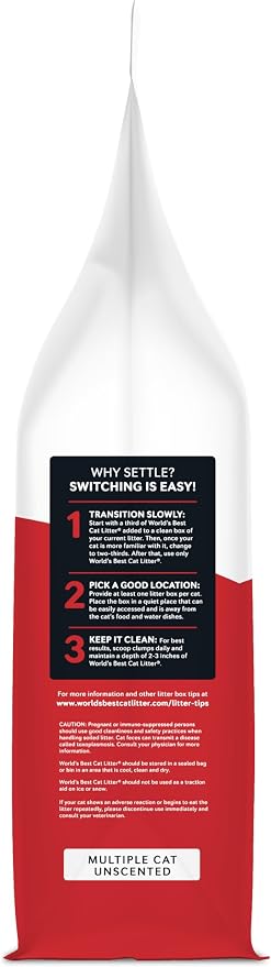 World's Best Cat Litter, Multiple Cat, Unscented, Odor Control, 32 lb Bag - Image 7