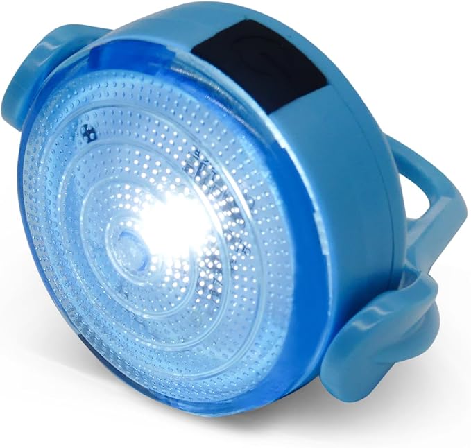 Rechargeable Adventure Light | Water Resistant Bright LED Clip-On Flashing Light for Dog Walking, Running and All Outdoor Activities (White) - Image 3