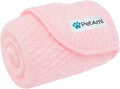 PetAmi Waterproof Dog Blanket, Leakproof Puppy Blanket, 29x40 Light Pink | For Small Medium Pets, Furniture Sofa Couch Cover Protector, Fleece Throw Indoor Cat Kitten, Reversible Washable Soft Plush by PetAmi