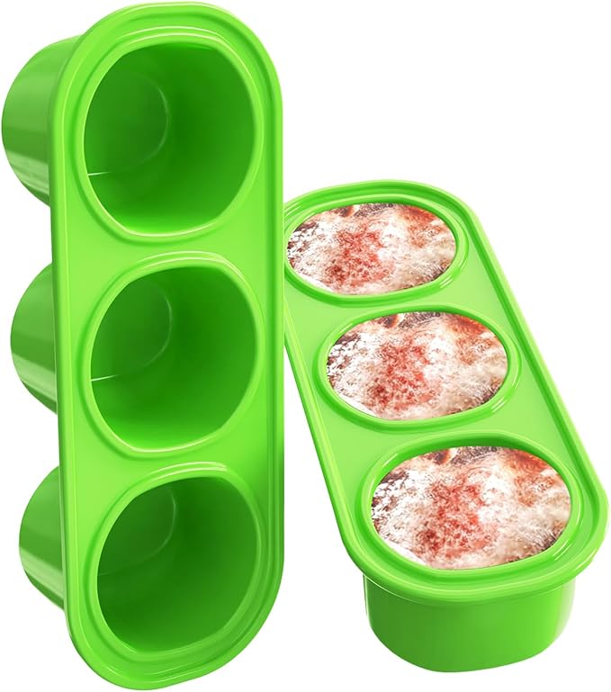 Dog Frozen Treat Toy Accessory(2PC Silicon Trays),This Accessory can be Matched with the Shape of the Stump/Without Stumps by KOGVEN