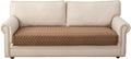 Eismodra Couch Cover,Sectional Couch Covers,Sofa Covers for 3 Cushion Couch,Anti-Slip Sofa Slipcovers for Dogs Cats Kids Loveseat Recliner L Shaped Armrest Backrest,Brown 43''x82''(Only 1 Piece) by Eismodra