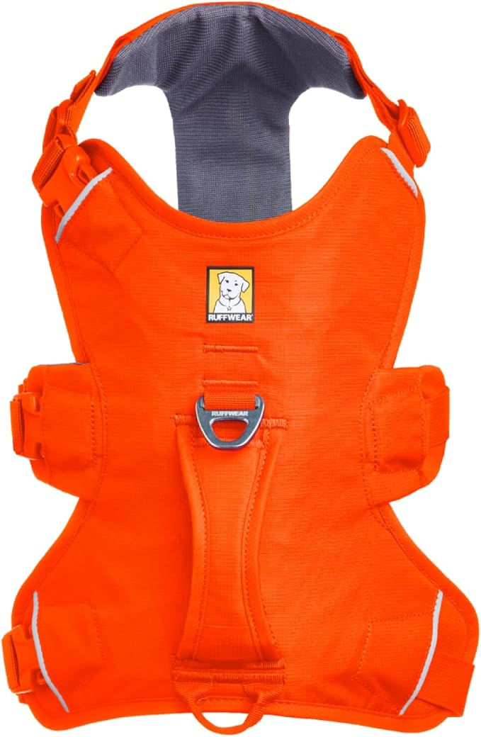 Ruffwear, Web Master, Multi-Use Support Dog Harness, Hiking and Trail Running, Service and Working, Everyday Wear, Blaze Orange, Small - Image 3