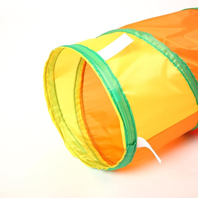 Pet Cat Tunnel, Tent Kit Tunnels for Indoor Cats, Collapsible Pet Tunnel for Kitten, Puppy, Rabbit, 25cm-Wide Tunnels, Durable & Breathable, with Peek Hole Toy Ball - Image 5