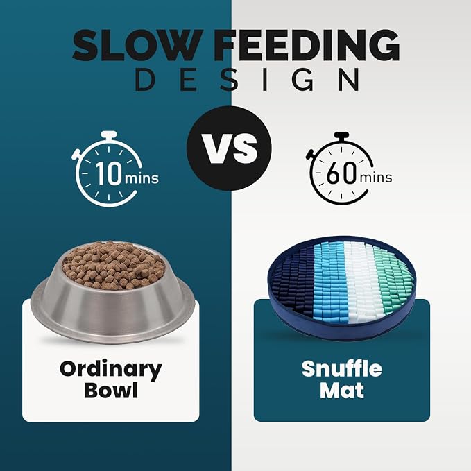 PET ARENA Adjustable Dog Snuffle Mat Interactive Feeding Toy - Multicolor | Encourages natural foraging, helps reduce boredom, slows eating, and provides mental stimulation for daily enrichment. - Image 5
