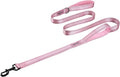 OneTigris No-Pull Dog Leash with Handle for Medium Large Dogs (Pink, 6FT) | Durable lead built for training & daily walks. Ideal drag line for strong pullers and large breeds like bully dogs. by OneTigris
