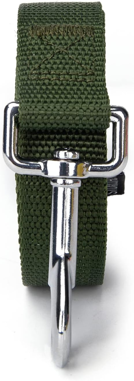 Strong Durable 10ft Nylon Dog Training Leash, 1 Inch Wide Traction Rope, for Small and Medium Dog (Military Green, 10 Feet) - Image 7