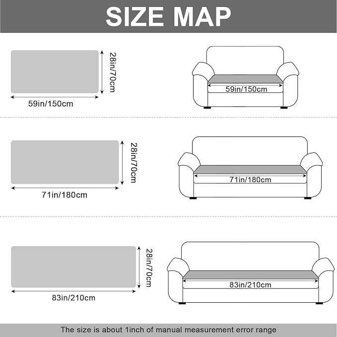 Waterproof Dog Couch Cover, Non Slip Pet Sofa Protector, Thick Fuzzy Couch Cover for Dogs, Machine Washable Furniture Protector, Scratch Resistant Pet Couch Mat(Light Gray, 28" x 59"/70 x 150cm) - Image 2