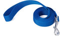 Strong Durable Nylon Dog Training Leash, 1 Inch Wide Traction Rope, 6 ft 10ft 15ft Long, for Small and Medium Dog (Blue, 6 Feet) by Siumouhoi
