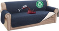 Turquoize 100% Waterproof Sofa Covers Couch Cover Sofa Cover for Dogs Couch Protector Triple Non-Slip Sofa Slipcover for 3 Cushion Couch Furniture Protector for Pets, Kids,Dog (Sofa 70", Navy) by Turquoize