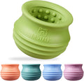 Dog Enrichment Treat Toy, Long-Lasting Wobbly Interactive Freeze Lick Toys for Dogs, Stuffable Puzzle Feeder Toy for Boredom, Silicone Treat Dispensing Chew Toy (Green,L) by BESTALK