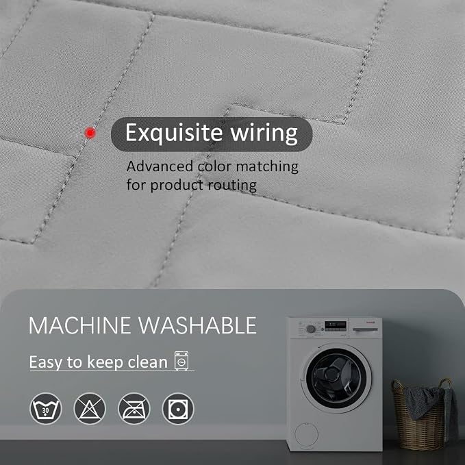 fuguitex Waterproof Dog Bed Cover Couch Cover for Pet Anti-Slip Cat Mat Pet Pad Blanket for Sofa Chair Recliner Bed Furniture Protrctor - Image 5