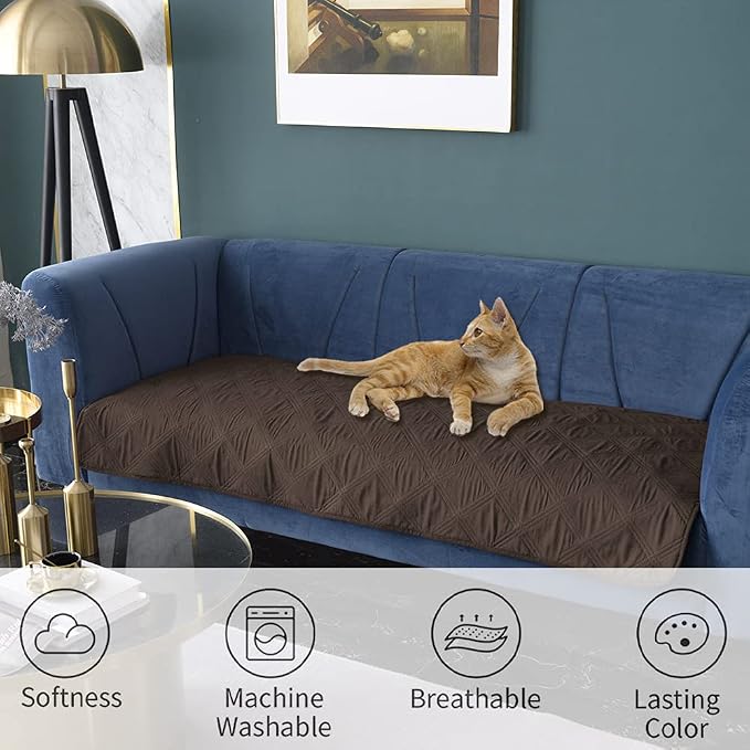 Ameritex Waterproof Dog Bed Cover Pet Blanket with Anti-Slip Back for Furniture Bed Couch Sofa - Image 7