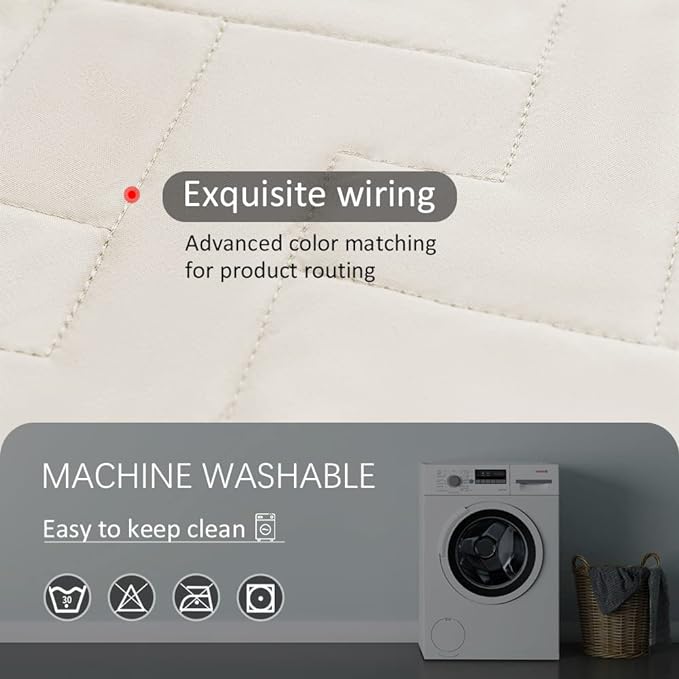 fuguitex Waterproof Dog Bed Cover Couch Cover, Anti-Slip Cat Mat Pet Pad Blanket for Sofa Chair Recliner Furniture Protrctor - Image 5