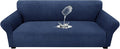 Waterproof Couch Cover, Stretch Non-Slip Sofa Slipcover with Elastic Bottom that Stays in Place - Leakproof Furniture Protector for Kids and Pets - Washable (Sofa, Navy) by Unknown