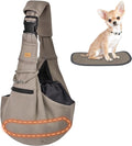 CUBY Dog and Cat Sling Carrier - Hands Free Reversible Pet Papoose Bag - Soft Pouch and Tote Design - Suitable for Puppy, Small Dogs Cats Outdoor by CUBY