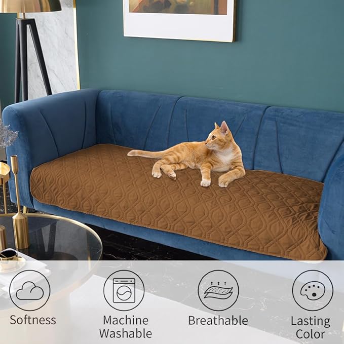 Ameritex Waterproof Dog Bed Cover Pet Blanket for Furniture Bed Couch Sofa Reversible - Image 6