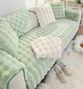 Faux Fur Couch Covers for Sofa Thick Fuzzy Sofa Covers for Dogs | Soft Warm Couch Cover Shaggy Fuzzy Sectional Sofa Cover Non-Slip Plush Sofa Slipcover Furniture Protector by WelcometoXSlive