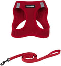 Voyager Step-in Air Cat Harness & Leash Set - Red, S | 14 - 16" in Chest, Reflective Bands, All Weather Breathable Air Mesh, Cats Compatible, Fast Drying by BestPetSuppliesLLC