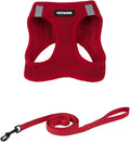 Voyager Step-in Air Cat Harness & Leash Set - Red, XXXS | 11 - 12" in Chest, Reflective Bands, All Weather Breathable Air Mesh, Cats Compatible, Fast Drying by BestPetSuppliesLLC