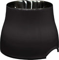 Dogit Elevated Dog Bowl, Black | Stainless Steel Dog Food and Water Bowl for Large Dogs, 73752 by Dogit