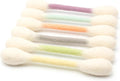 Glaciart One Swabs Cat Toys with Catnip - 6 Pk | Durable for Chew, Cute Cat Toys Interactive Kitty for Boredom, Exercise, & Play | Filled w/Organic Catnip for Anxiety & as Digestive Aid | Gift Idea by GlaciartOne