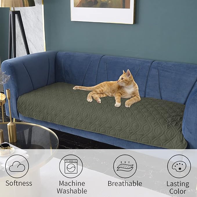 Ameritex Waterproof Dog Bed Cover Pet Blanket for Furniture Bed Couch Sofa Reversible - Image 5