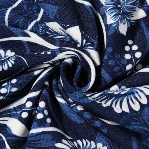 hyha Stretch Couch Covers, Chair/Sofa Covers, Armchair Slipcover for Dogs | Floral Pattern, Printed, 2 Pieces, Separate Couch Cushion Slipcover, Soft Chair Cover with Elastic Bottom for Pets (Armchair) - Image 3