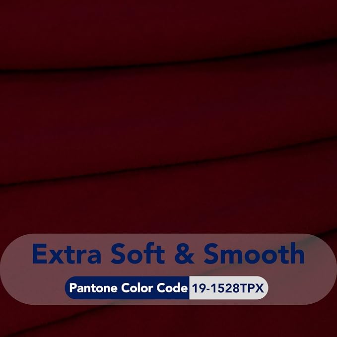 PureFit Super Stretch Loveseat Recliner Sofa Couch Cover with Pocket | 2 Seats Non Slip Soft Sofa Slipcover, Washable Reclining Furniture Protector for Kids, Pets (Recliner Loveseat, Wine) - Image 5