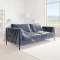 LAMINET Deluxe Heavy-Duty Crystal-Clear Furniture Protectors Protects Dust, Dirt, Spills, Pet Hair and Dander, Paws and Claws Sofa-36”RH x 18" FH x 84”W x 40" D, Loveseat Sofa | Designed for heavy-duty protection against dust, dirt, spills, pet hair, a... by LAMINET