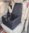 Pet Dog Booster Seat, Upgrading the Framed wall to Prevent Collapse，Crash Tested car Dog seat，Removable andWashable pet car seat (Frame Black) by Unknown