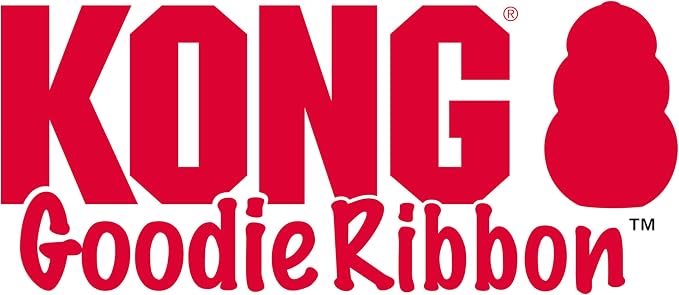KONG Goodie Ribbon, Stuffable Natural Rubber Dog Toy, for Small Dogs | Stuffable Bone-Shaped Rubber Toy with Four Fillable Goodie Grippers for Fun, Treat-Based Enrichment Play - Image 3