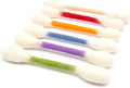 Glaciart One Swabs Cat Toys with Catnip - 6 Pk | Durable for Chew, Cute Cat Toys Interactive Kitty for Boredom, Exercise, & Play | Filled w/Organic Catnip for Anxiety & as Digestive Aid | Gift Idea by GlaciartOne
