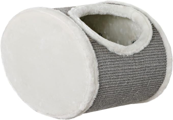 Trixie Wall Mounted Cat Lounge Set with Hammock & Condo – Climbing Shelves with Plush Condos & Sisal Steps – Wall-Mounted Cat Furniture for Scratching & Lounging – Gray, 18.75 x 11 x 11.25 in - Image 6