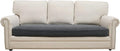 Eismodra Couch Covers for 3 Cushion Couch Sofa Magic Stretch Sofa Slipcover for Dogs Pet L Shape 2 Seat Replacement Furniture Protector,Dark Gray Length 65-78 inches(Only 1 Piece) by Eismodra