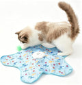 Automatic Cat Toy for Indoor Cats, Hide & Seek Hunting Game | Rechargeable Interactive Cat Toys, Moving Concealed Feathers, Durable Exercise Toys for Indoor Cats by yourjoy