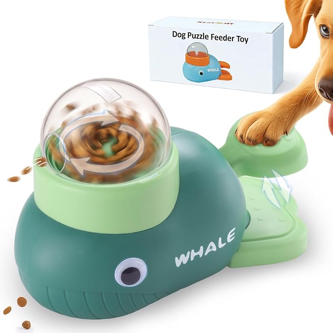 Interactive Dog Toys & Cat Toys for Indoor Cats, Dog Puzzle Toy Slow Feeder Bowl, Puppy Enrichment Toys, Interactive Cat Toys, Dog Feeder Puzzle Toy for Smart Dogs to Keep Them Busy by Unknown