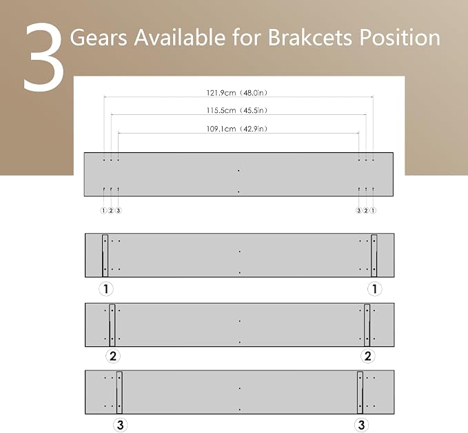 Long Wall Shelves, 55.1Inch Wooden Wall Mounted Shelves, Set of 2 | Large Floating Book Shelves with Metal Bracket, Easy Assembly, Max Load 33lbs, Wall Storage Ledges, Bedroom/Bathroom, Natural - Image 4